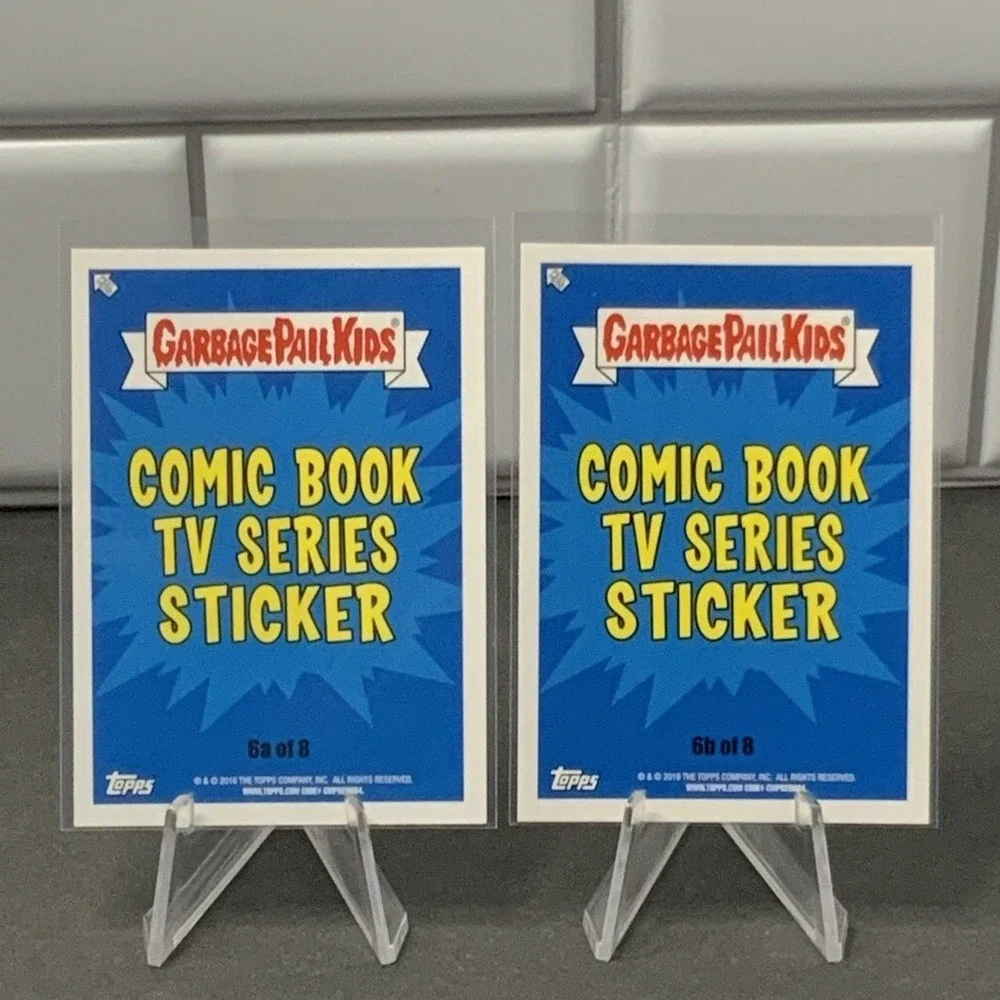 i Zombie Rose McIver Olivia Moore Spoof Garbage Pail Kids 2 Card Set Prime Slime